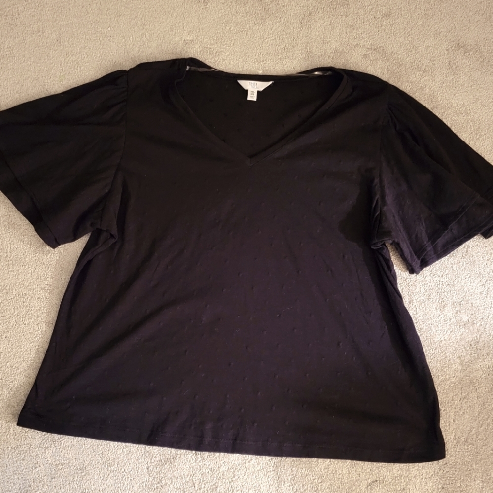 Ruffle tee